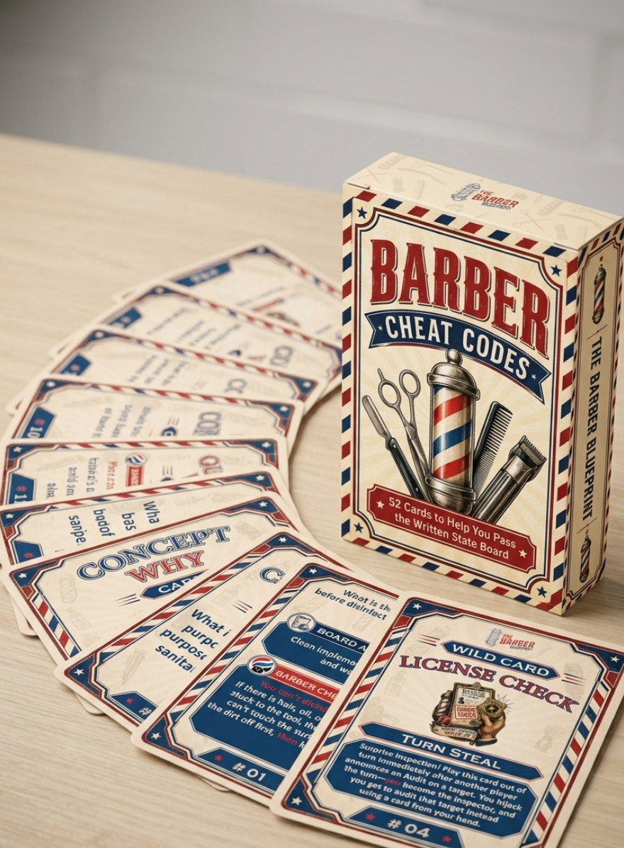 Barber Cheat Codes Card Game