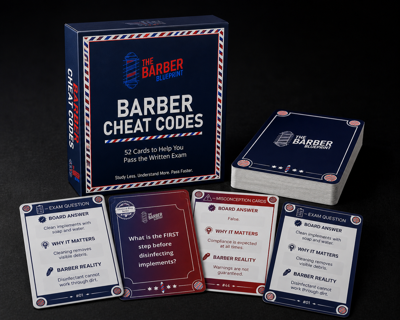 Barber Cheat Codes Card Game